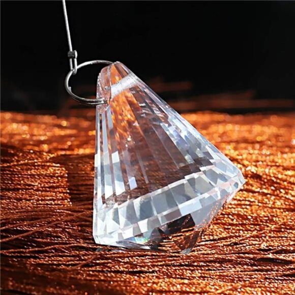 Clear Jewelry Crystals Pendants Chandelier Lamp Lighting Drops Prisms - Picture 2 of 7